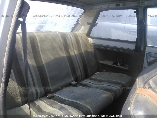 JT2AL22D9B1155935 - 1981 TOYOTA TERCEL DELUXE SILVER photo 8