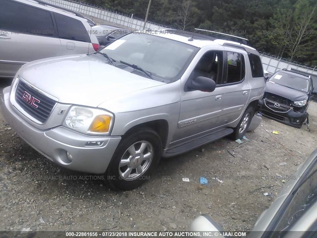 1GKES12SX46196749 - 2004 GMC ENVOY XUV SILVER photo 2