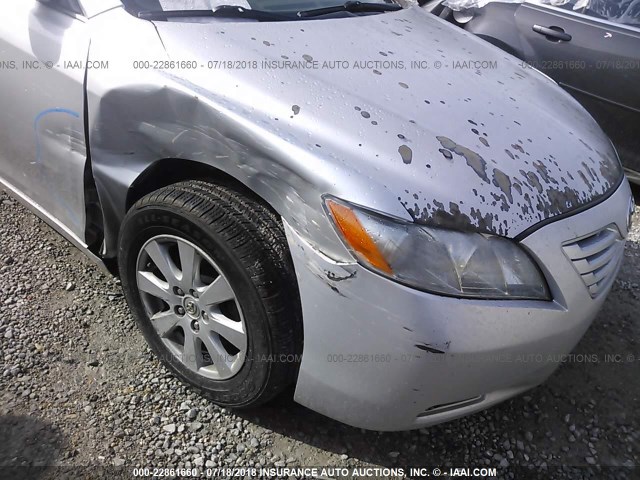 4T1BE46K67U617735 - 2007 TOYOTA CAMRY NEW GENERAT CE/LE/XLE/SE GRAY photo 6