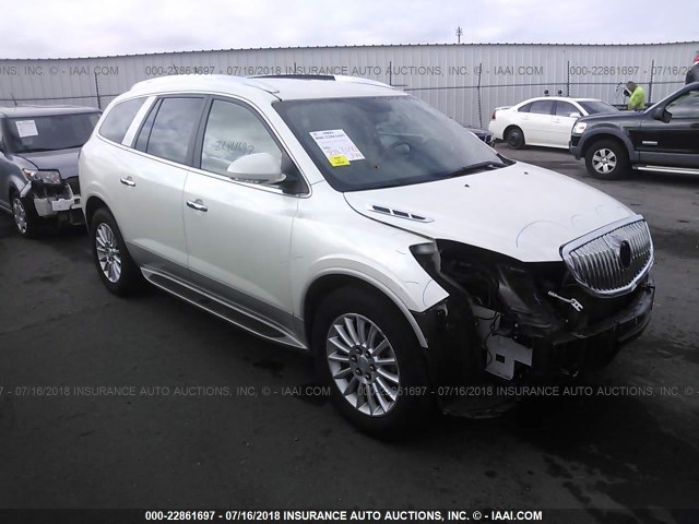5GAKVBED0BJ341057 - 2011 BUICK ENCLAVE CXL 白色 照片 1