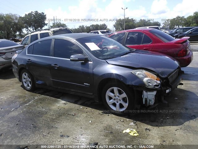 1N4CL21E79C185434 - 2009 NISSAN ALTIMA HYBRID GRAY photo 6