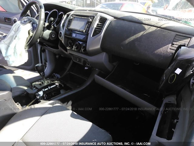3TMLU4EN6EM134237 - 2014 TOYOTA TACOMA DOUBLE CAB თეთრი ფოტო 5