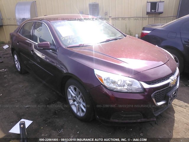 1G11C5SL1FF142890 - 2015 CHEVROLET MALIBU 1LT MAROON photo 1