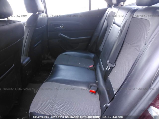 1G11C5SL1FF142890 - 2015 CHEVROLET MALIBU 1LT MAROON photo 8