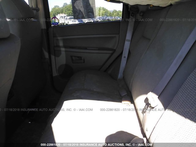 1J8GR48K27C648362 - 2007 JEEP GRAND CHEROKEE LAREDO/COLUMBIA/FREEDOM 黑色 照片 8