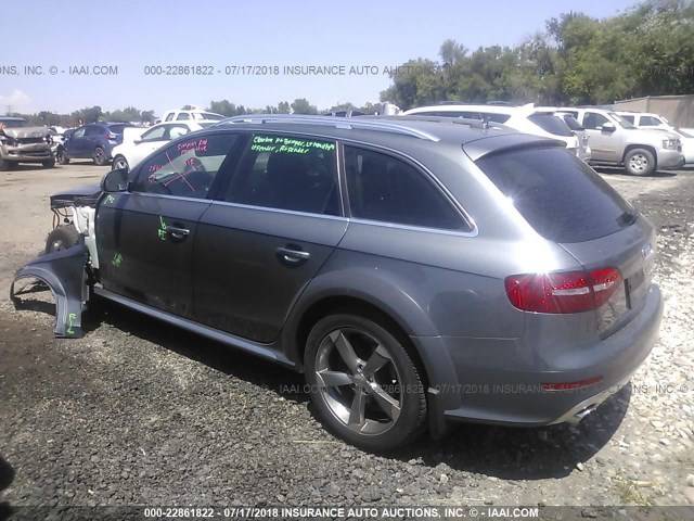 WA1UFAFL5DA062768 - 2013 AUDI A4 ALLROAD PREMIUM PLUS GRAY photo 3