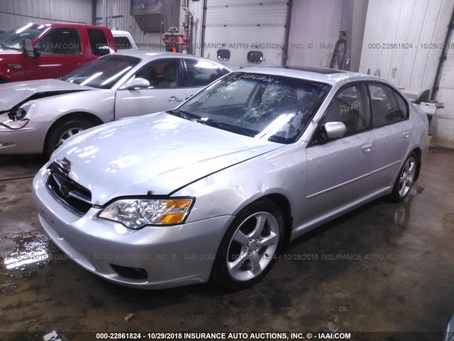 4S3BL626477202569 - 2007 SUBARU LEGACY 2.5I LIMITED SILVER photo 2