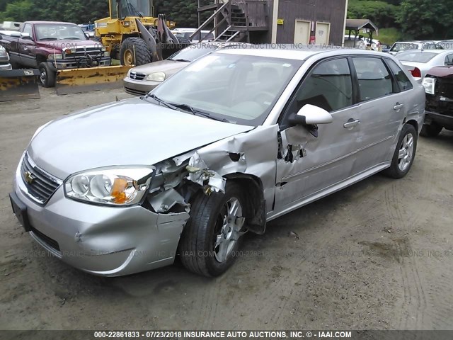 1G1ZT61876F283291 - 2006 CHEVROLET MALIBU MAXX LT SILVER photo 2