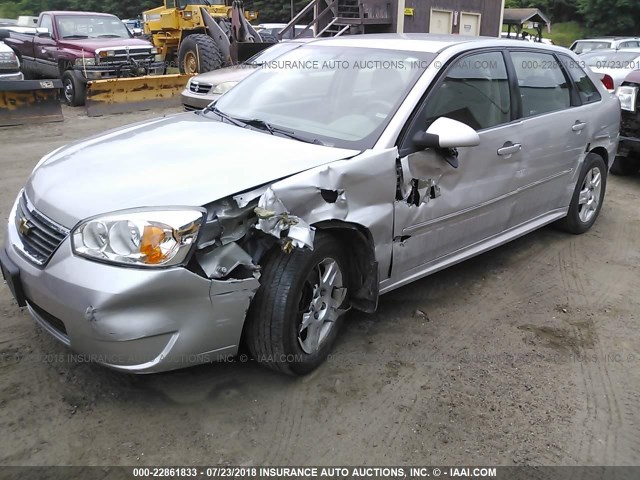 1G1ZT61876F283291 - 2006 CHEVROLET MALIBU MAXX LT SILVER photo 6