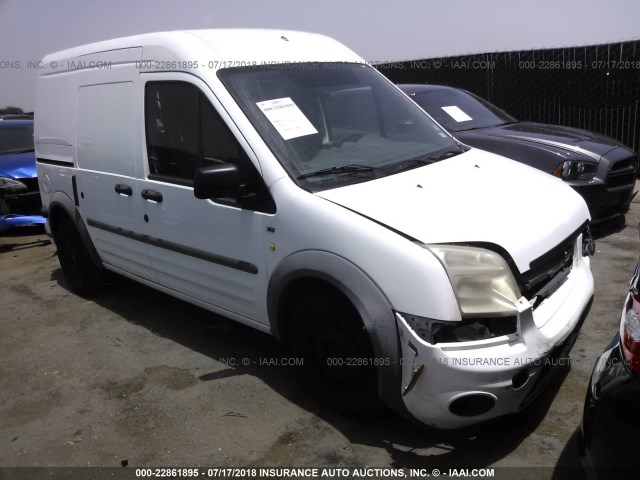 NM0LS7DN6BT073930 - 2011 FORD TRANSIT CONNECT XLT WHITE photo 1