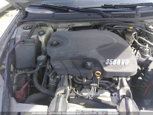 2G1WB58K081239368 - 2008 CHEVROLET IMPALA LS SILVER photo 10