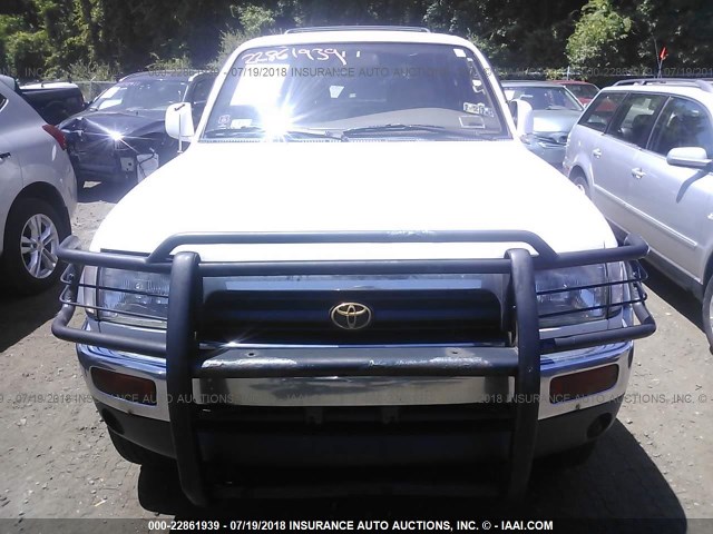 JT3HN87RXV0112971 - 1997 TOYOTA 4RUNNER LIMITED WHITE photo 6