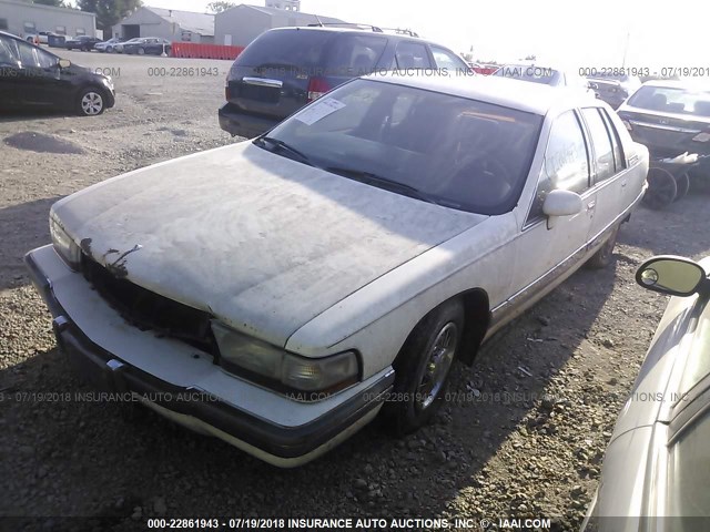 1G4BT5378NR408878 - 1992 BUICK ROADMASTER LIMITED WHITE photo 2
