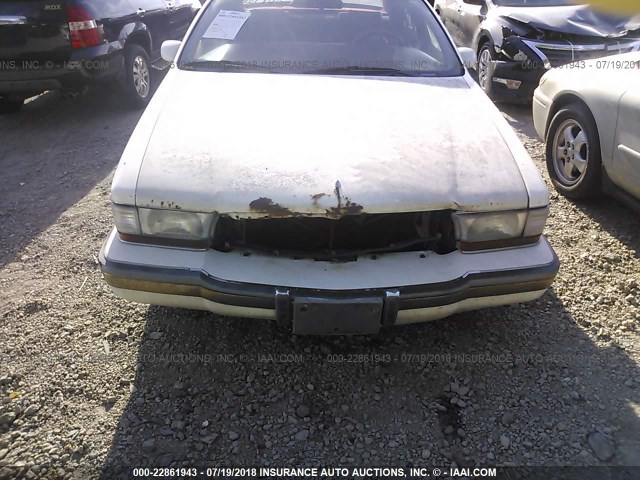 1G4BT5378NR408878 - 1992 BUICK ROADMASTER LIMITED WHITE photo 6