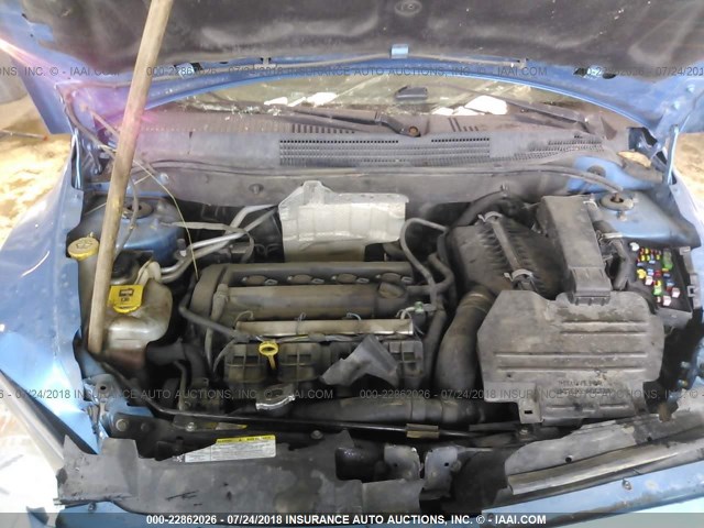 1B3HB28B88D718285 - 2008 DODGE CALIBER BLUE photo 10