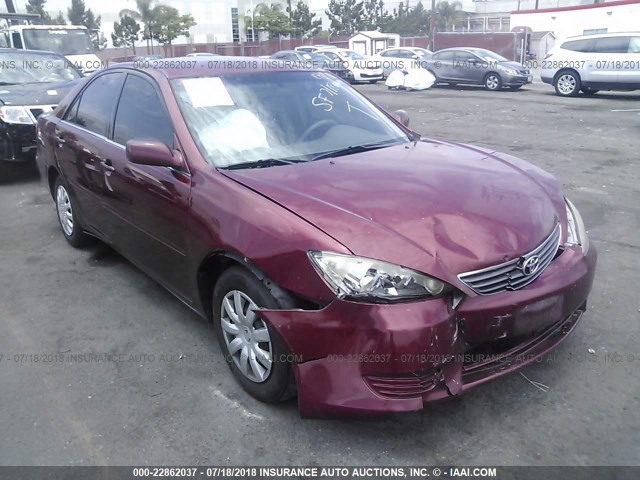 4T1BE32K25U431283 - 2005 TOYOTA CAMRY LE/XLE/SE 栗色 照片 1