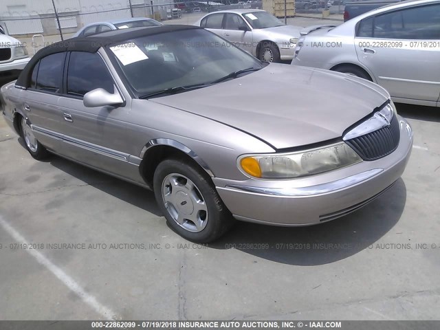 1LNHM97V71Y626950 - 2001 LINCOLN CONTINENTAL  金色 照片 1