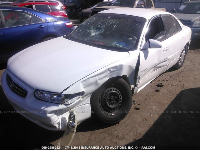 2G4WB52K4X1613992 - 1999 BUICK REGAL LS/LSE WHITE photo 2