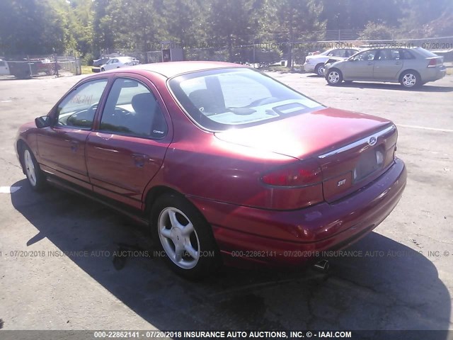 1FAFP68G4WK180841 - 1998 FORD CONTOUR SVT RED photo 3