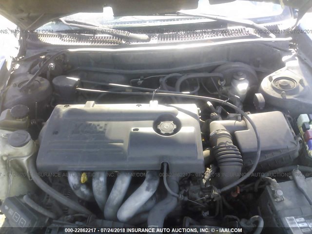 1NXBR12E9YZ415976 - 2000 TOYOTA COROLLA VE/CE/LE BLUE photo 10