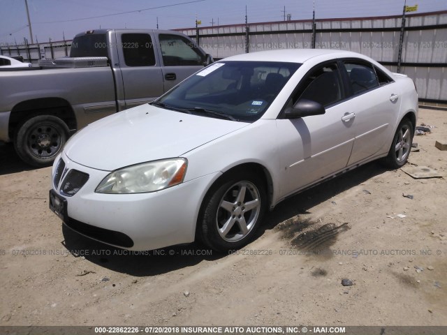 1G2ZG58N774204415 - 2007 PONTIAC G6 SE WHITE photo 2