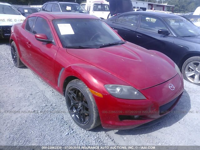 JM1FE173240107414 - 2004 MAZDA RX8 RED photo 1