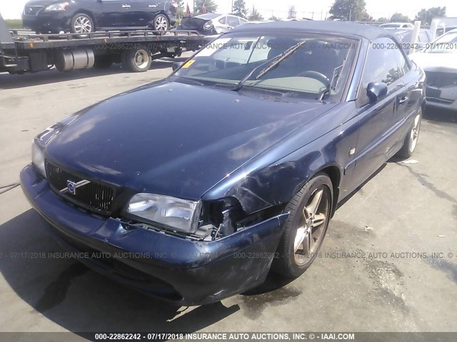 YV1NC56D71J023642 - 2001 VOLVO C70 TURBO Dark Blue photo 6