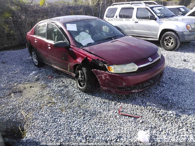1G8AJ52F54Z119027 - 2004 SATURN ION LEVEL 2 Qırmızı foto 1