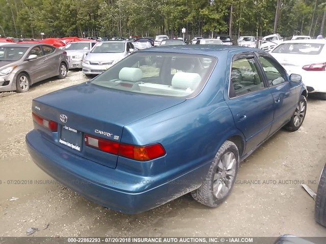 4T1BG22K1XU906252 - 1999 TOYOTA CAMRY CE/LE/XLE 蓝色 照片 4