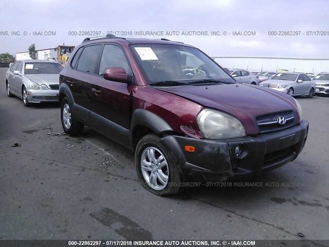 KM8JN12DX6U338854 - 2006 HYUNDAI TUCSON GLS/LIMITED 红色 照片 1