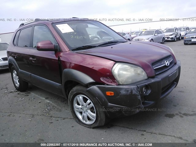 KM8JN12DX6U338854 - 2006 HYUNDAI TUCSON GLS/LIMITED 红色 照片 6