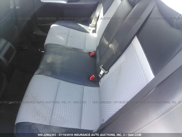 4T1BF1FK7CU137337 - 2012 TOYOTA CAMRY SE/LE/XLE BLACK photo 8