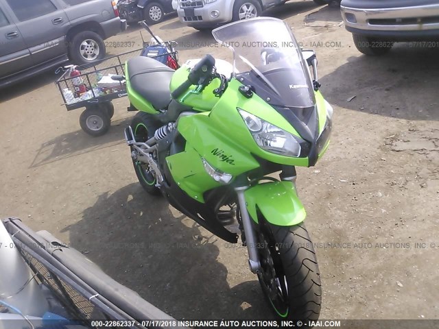 JKAEXEC189DA30286 - 2009 KAWASAKI EX650 C 绿色 照片 1