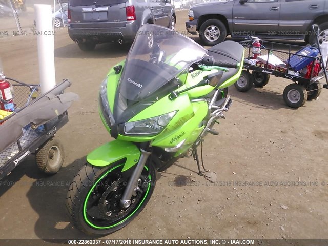 JKAEXEC189DA30286 - 2009 KAWASAKI EX650 C 绿色 照片 2