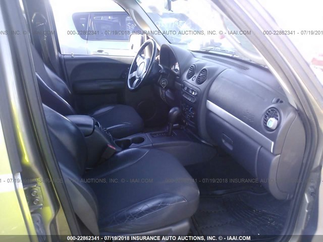 1J8GL38KX2W366750 - 2002 JEEP LIBERTY RENEGADE 银色 照片 5