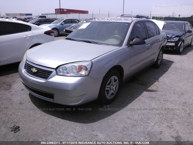 1G1ZS58F98F135664 - 2008 CHEVROLET MALIBU LS ვერცხლისფერი ფოტო 2