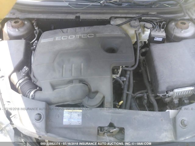 1G1ZA5E04AF104721 - 2010 CHEVROLET MALIBU LS Қоңыр фото 10