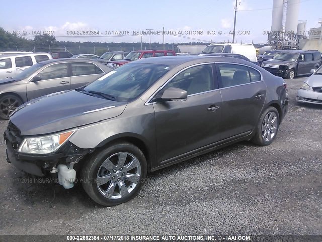 1G4GH5E30CF117422 - 2012 BUICK LACROSSE PREMIUM BEIGE photo 2