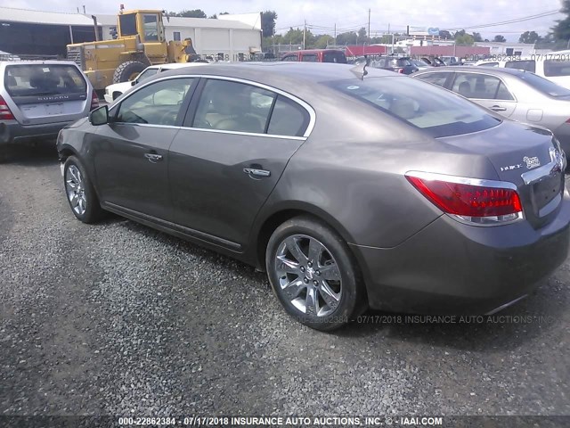 1G4GH5E30CF117422 - 2012 BUICK LACROSSE PREMIUM BEIGE photo 3