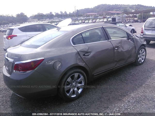 1G4GH5E30CF117422 - 2012 BUICK LACROSSE PREMIUM BEIGE photo 4