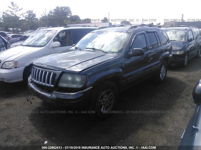 1J4GW48S34C351865 - 2004 JEEP GRAND CHEROKEE LAREDO/COLUMBIA/FREEDOM 灰色 照片 2