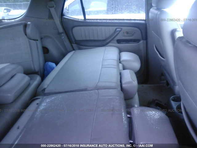 5TDBT48A93S146161 - 2003 TOYOTA SEQUOIA LIMITED GRAY photo 8