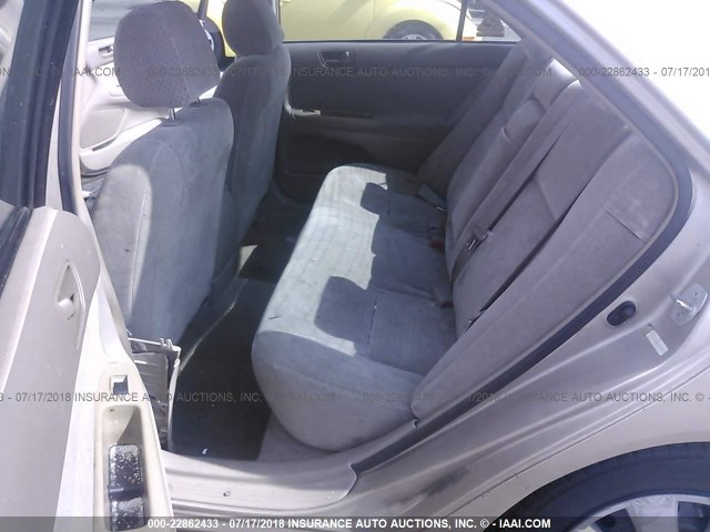 4T1BE32K82U051635 - 2002 TOYOTA CAMRY LE/XLE/SE Алтын фото 8