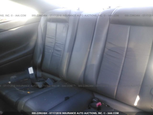 2T1CF22P5YC406987 - 2000 TOYOTA CAMRY SOLARA SE/SLE ვერცხლისფერი ფოტო 8