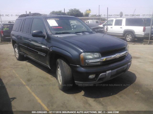 1GNES16S536135708 - 2003 CHEVROLET TRAILBLAZER EXT GRAY photo 1