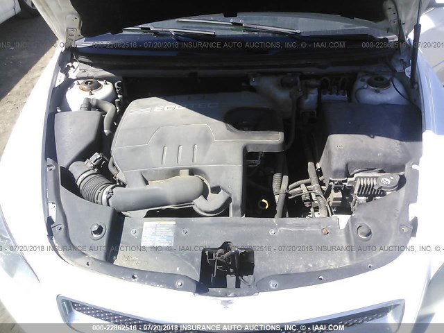 1G1ZH57B89F128834 - 2009 CHEVROLET MALIBU 1LT 白色 照片 10