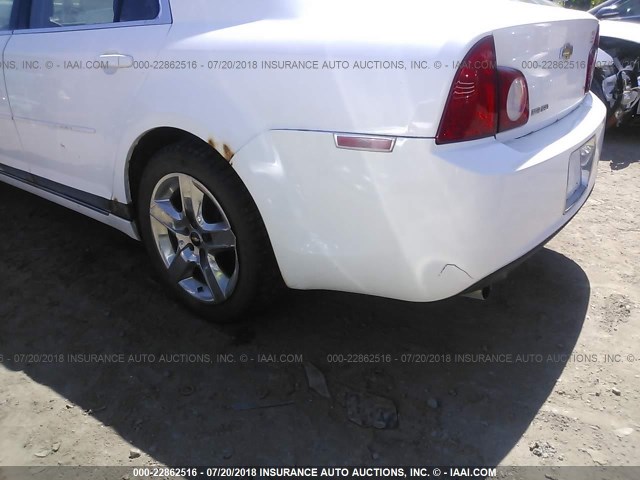 1G1ZH57B89F128834 - 2009 CHEVROLET MALIBU 1LT 白色 照片 6