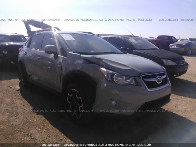 JF2GPACC5E8305073 - 2014 SUBARU XV CROSSTREK 2.0 PREMIUM GRAY photo 1