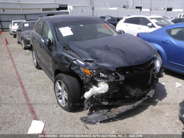 5J8TB3H59DL011738 - 2013 ACURA RDX TECHNOLOGY BLACK photo 1