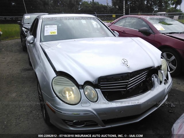 WDBUF87X48B354393 - 2008 MERCEDES-BENZ E 350 4MATIC SILVER photo 6